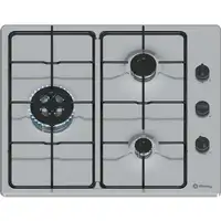 Balay 3ETX463BB hobs Acero inoxidable Encimera 60 cm Encimera de gas 3 zona(s)
