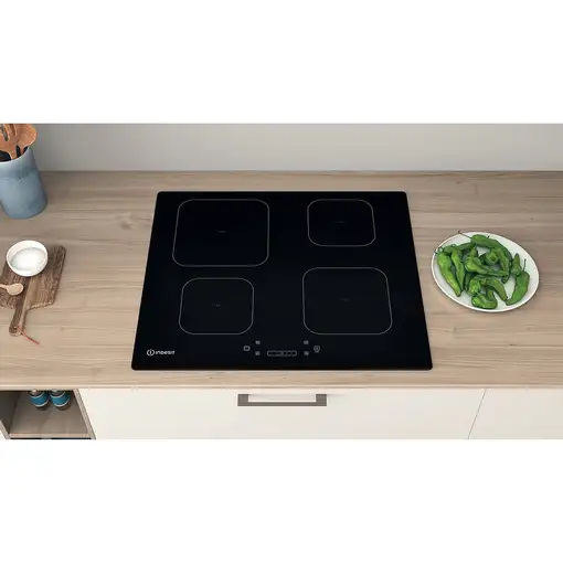 Indesit IS 83Q60 NE Negro Integrado 59 cm Con placa de inducción 4 zona(s)