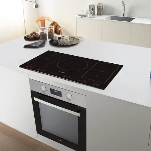 CATA INSB 9012 BK Negro Integrado 90 cm Con placa de inducción 5 zona(s)