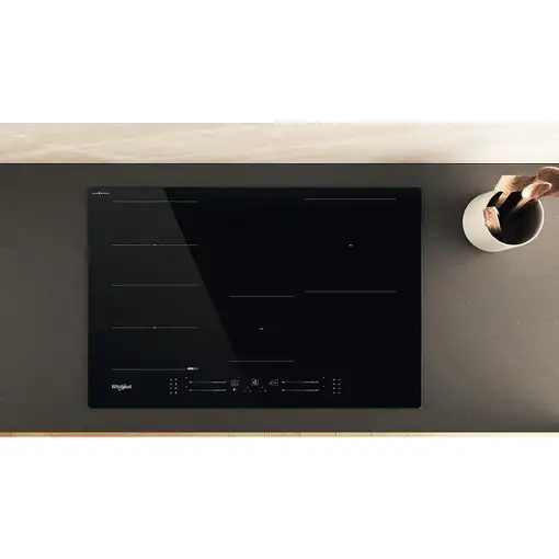 Whirlpool WF S1577 CPNE Negro Integrado 77 cm Con placa de inducción 4 zona(s)