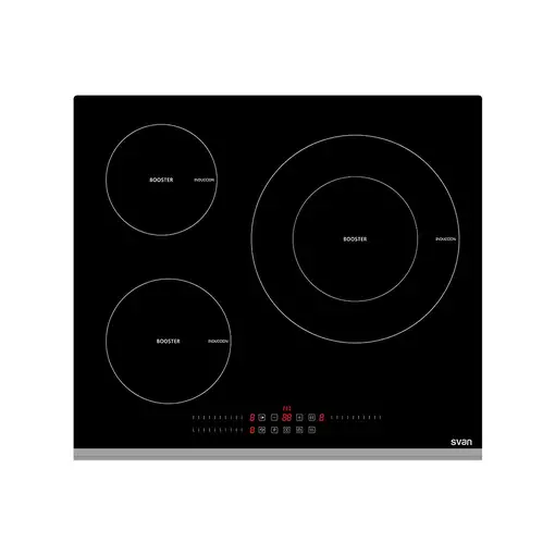 SVAN SI3600SB hobs Grafito Integrado 52 cm Con placa de inducción 3 zona(s)
