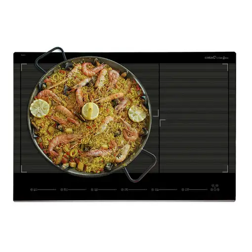 CATA Giga 750 Negro, Gris Integrado Con placa de inducción 6 zona(s)