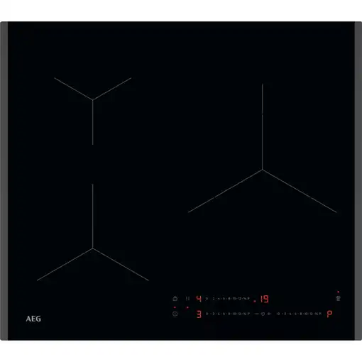 AEG TO63IP00FB Negro Integrado 60 cm Con placa de inducción 3 zona(s)
