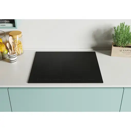 Candy CETPS64MCWFTT/1 Negro Integrado 59 cm Con placa de inducción 4 zona(s)