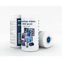 Gembird CK-WW100-01 kit de limpieza para computadora LCD/TFT/Plasma Paños secos pa
