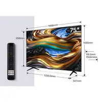 TCL P75 75P755 Televisor 190,5 cm (75") 4K Ultra HD Smart TV Wifi Titanio