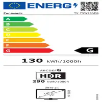 Panasonic TV-75W95AEG Televisor 190,5 cm (75'') 4K Ultra HD Smart TV Negro