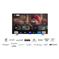 TCL C65 75C655 Televisor 190,5 cm (75") 4K Ultra HD Smart TV Wifi Titanio 450 cd /