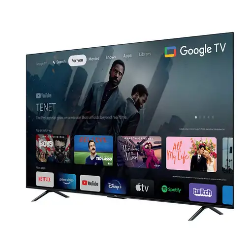 Televisor LED 75'' 4K Ultra HD Negro Smart 75P631 TCL