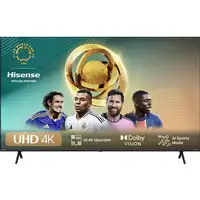 Televisor LED 85'' 4K Ultra HD Negro Smart 85A69N HISENSE