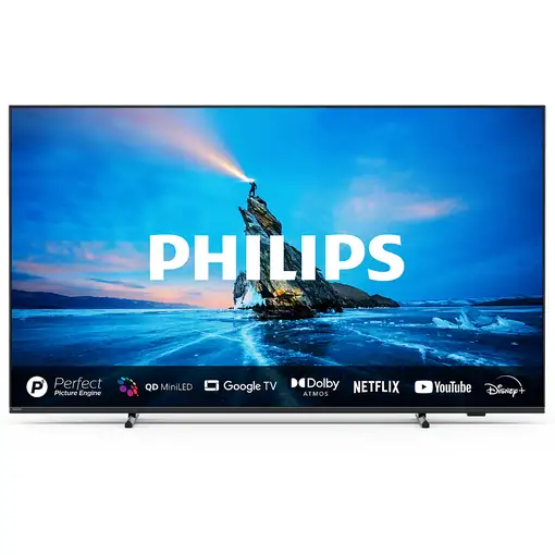 Televisor LED 55'' 4K Ultra HD Gris Smart 55PML8709 PHILIPS