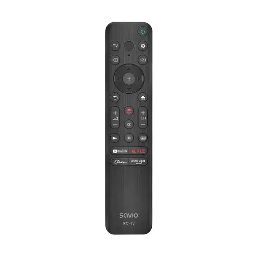 Savio RC-13 mando a distancia IR inalámbrico TV Botones