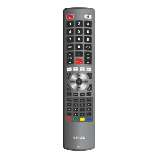 Haeger UR-006.002A mando a distancia Universal Botones