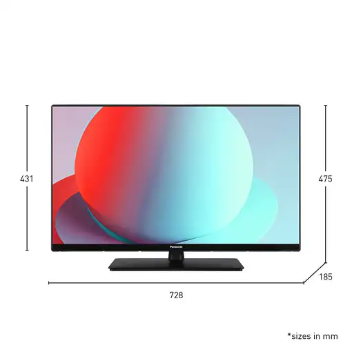 Panasonic TS-32N30AEZ Televisor 81,3 cm (32") HD Negro