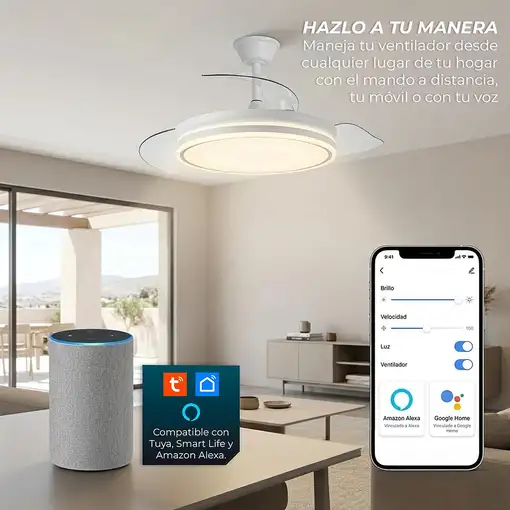 Ventiladores techo Blanco YOEVU