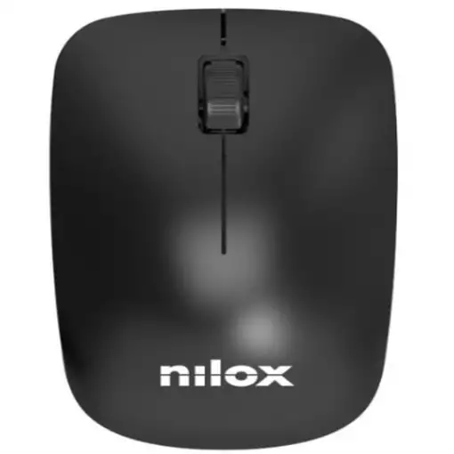 Nilox NXKMWE011 teclado Ratón incluido Oficina RF inalámbrico Español Negro