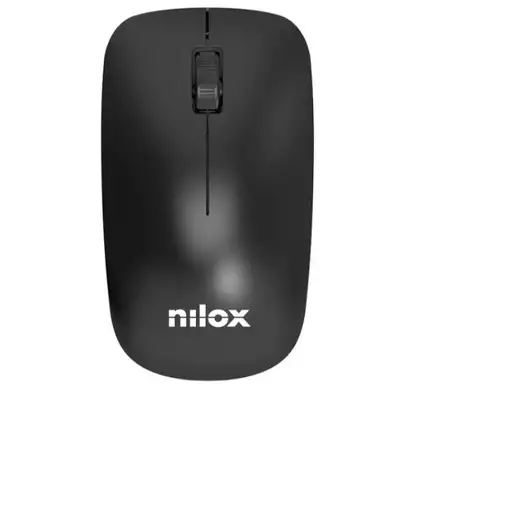 Nilox NXKMWE011 teclado Ratón incluido Oficina RF inalámbrico Español Negro