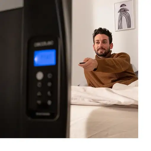 Cecotec 05803 calefactor eléctrico Interior Negro 1800 W Convector