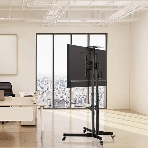 VALUE 17.99.1167 soporte para TV 177,8 cm (70'') Negro