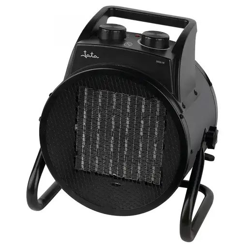 JATA JCTC3230 calefactor eléctrico Interior Negro 3000 W Ventilador eléctrico