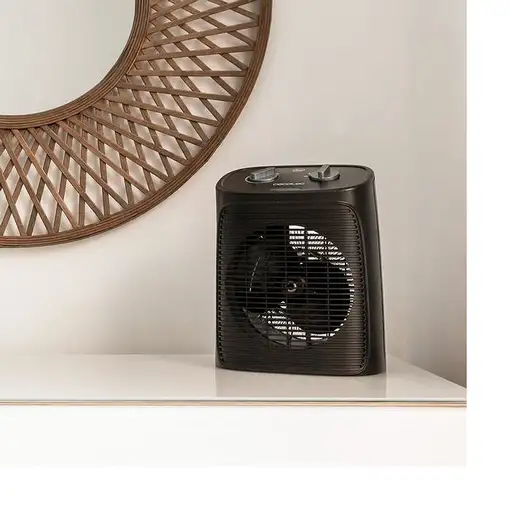 Cecotec 08253 calefactor eléctrico Interior Negro 2000 W Ventilador sin aspas para