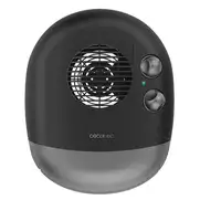 Cecotec 08250 calefactor eléctrico Interior Negro, Gris 2000 W Ventilador sin aspa