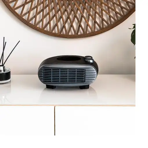 Cecotec 08250 calefactor eléctrico Interior Negro, Gris 2000 W Ventilador sin aspa