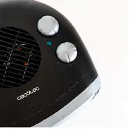 Cecotec 08250 calefactor eléctrico Interior Negro, Gris 2000 W Ventilador sin aspa