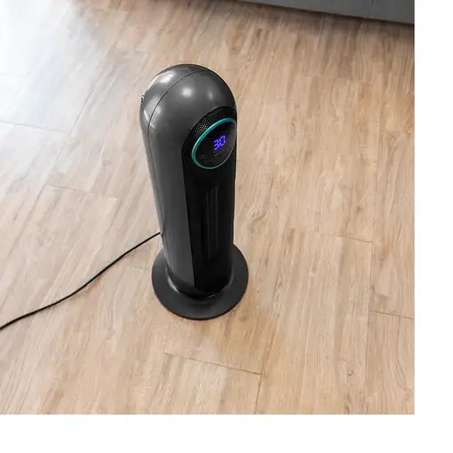 Cecotec 05826 calefactor eléctrico Interior Negro, Acero inoxidable 2200 W Ventila