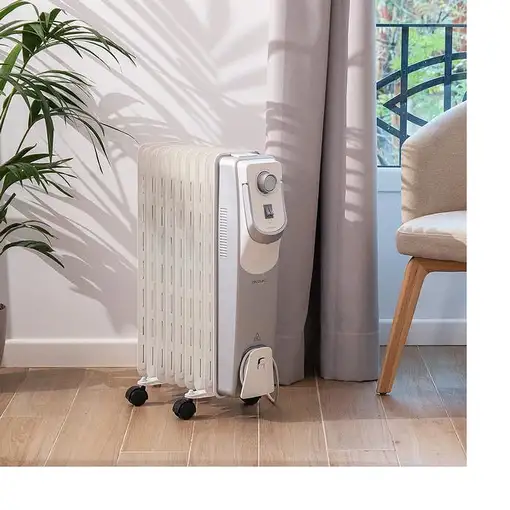 Cecotec 05888 calefactor eléctrico Interior Blanco 2000 W Radiador de aceite eléct