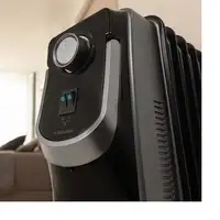 Cecotec 05889 calefactor eléctrico Interior Negro 2000 W Radiador de aceite eléctr