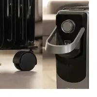 Cecotec 05889 calefactor eléctrico Interior Negro 2000 W Radiador de aceite eléctr