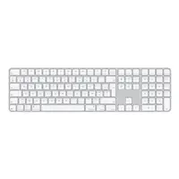 Apple Magic teclado Universal USB + Bluetooth AZERTY Francés Blanco