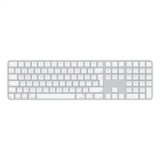 Apple Magic teclado Universal USB + Bluetooth QWERTY Inglés del Reino Unido Blanco