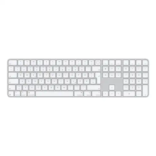 Apple Magic teclado Universal USB + Bluetooth QWERTZ Alemán Blanco