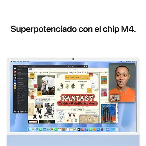 Apple iMac Apple M M4 59,7 cm (23.5'') 4480 x 2520 Pixeles PC todo en uno 24 GB 512