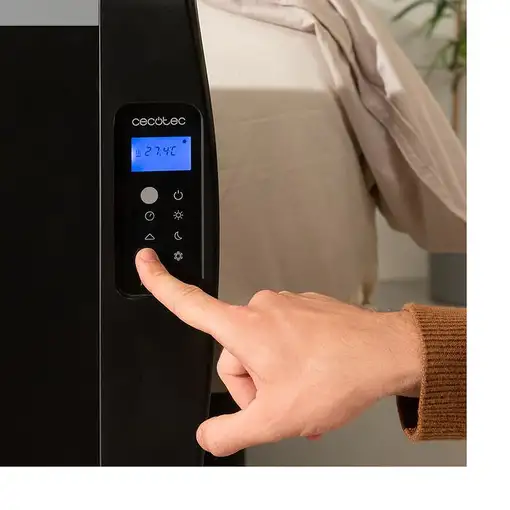 Cecotec 05895 calefactor eléctrico Interior Negro 1500 W Convector