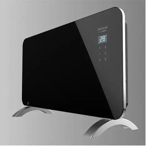 Cecotec Ready Warm 6720 Crystal Connection Interior Negro, Plata 1500 W Convector