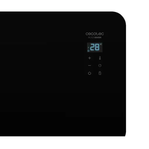 Cecotec Ready Warm 6770 Crystal Connection Interior Negro 2000 W Convector