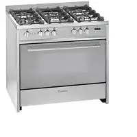 Meireles G 910 X cocina Cocina familiar tipo industrial Gas Encimera de gas Acero