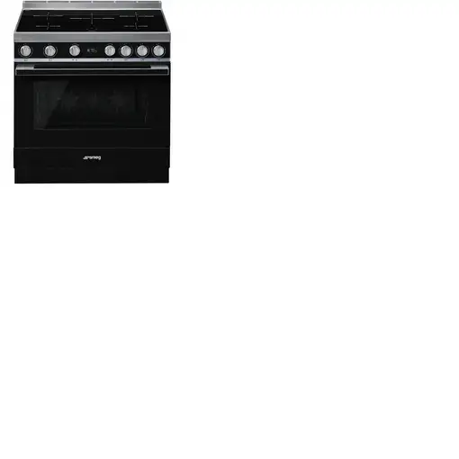 Smeg CPF9IPBL cocina Cocina independiente Eléctrico Con placa de inducción Negro