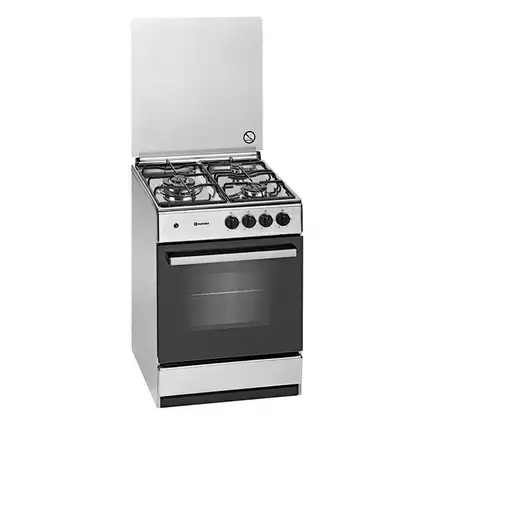 Meireles G 540 X NAT Cocina independiente Gas Encimera de gas Blanco