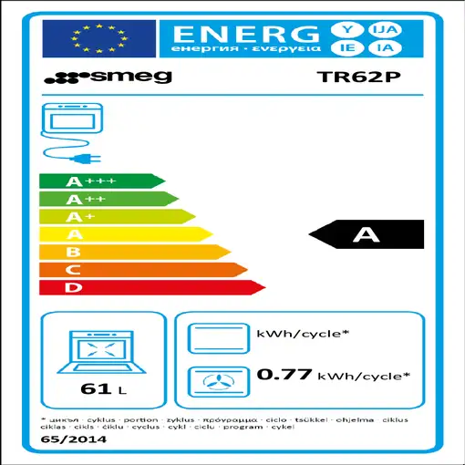 Smeg TR62P cocina Cocina independiente Eléctrico Encimera de gas Crema de color
