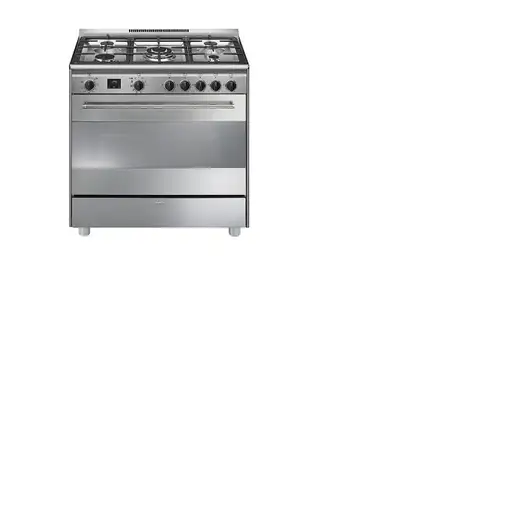 Smeg Concert BG91PX2 cocina Cocina independiente A+ Eléctrico Encimera de gas Acer