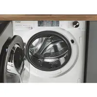 Haier HWDQ90B416FWB lavadora-secadora Integrado Carga frontal Blanco D