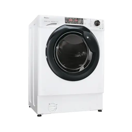 Haier HWDQ90B416FWB lavadora-secadora Integrado Carga frontal Blanco D
