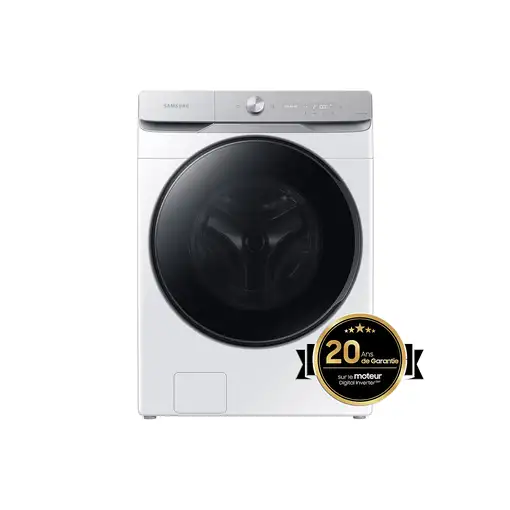 Lavadora carga frontal 20 kg 1000 RPM Blanco WF20DG8650BWU3 SAMSUNG