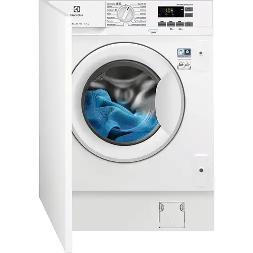 Lavadora carga frontal 7 kg 1151 RPM Blanco 914 580 247 ELECTROLUX