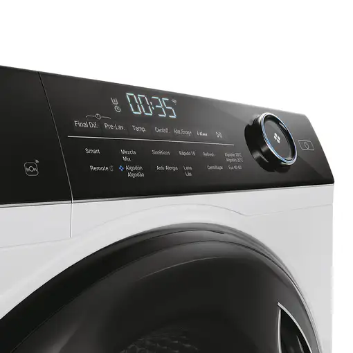 Lavadora carga frontal 9 kg 1400 RPM Blanco 31019962 HAIER