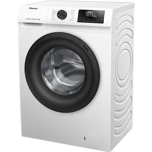 Lavadora carga frontal 10 kg 1400 RPM Blanco 20015238 HISENSE